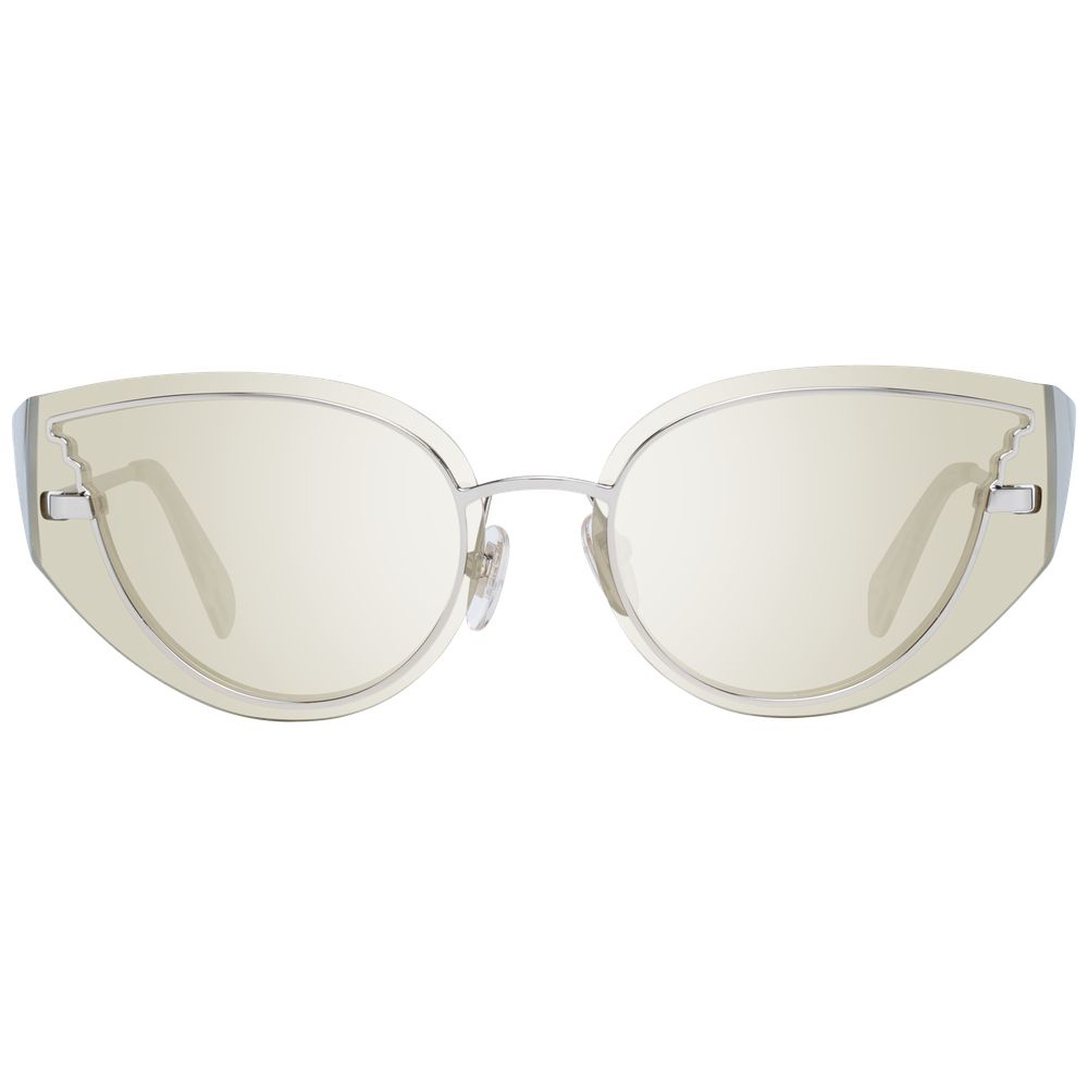 Police Gold Metal & Plastic Women's Sunglasses