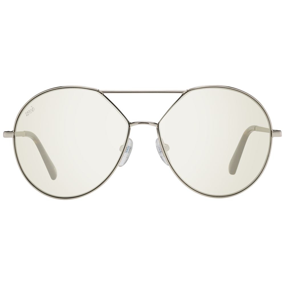 Web Gold Metal Women's Sunglasses