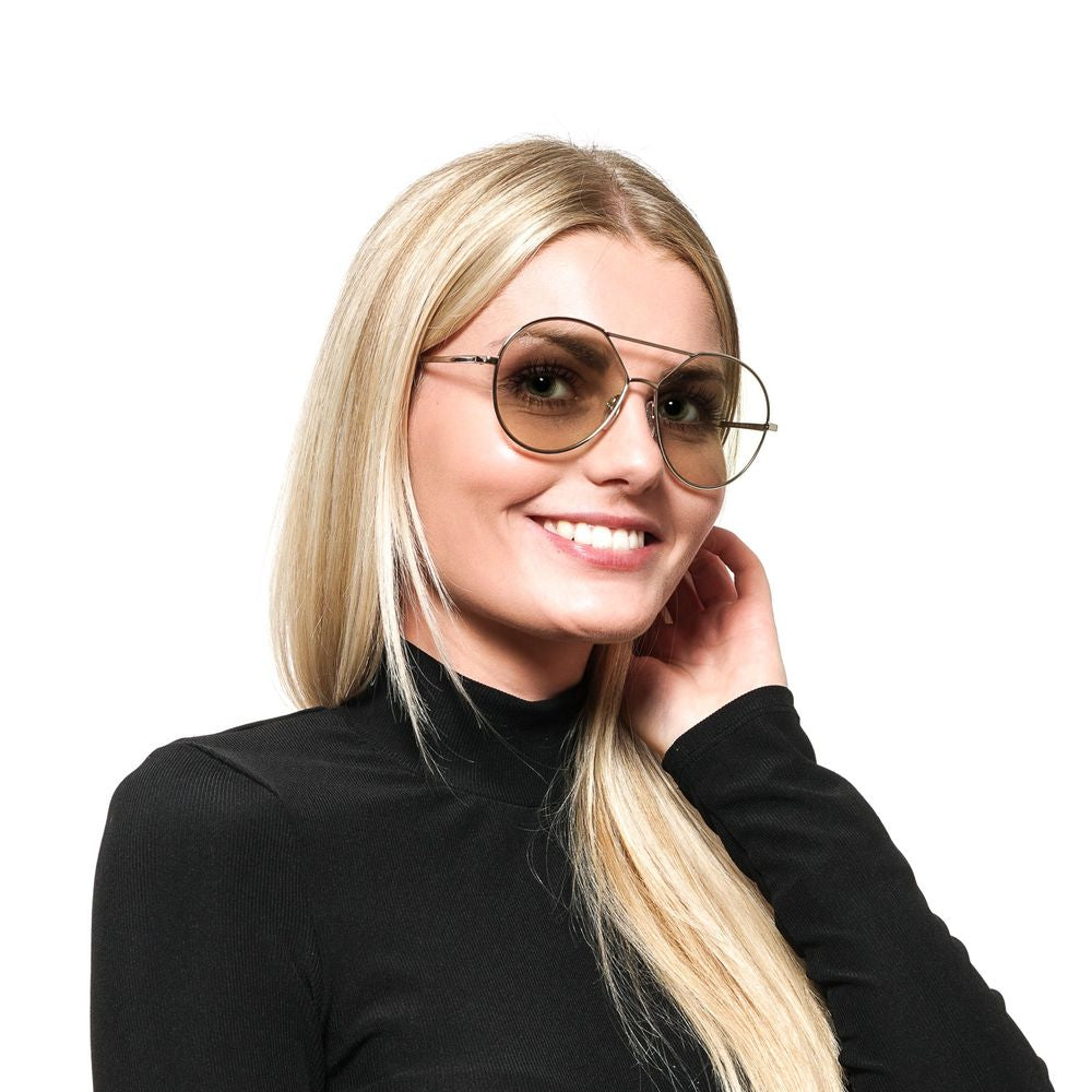 Web Gold Metal Women's Sunglasses