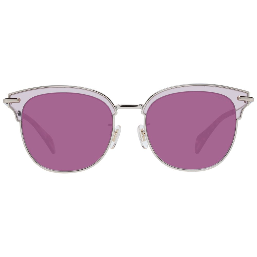 Police Burgundy Metal & Plastic Women's Sunglasses