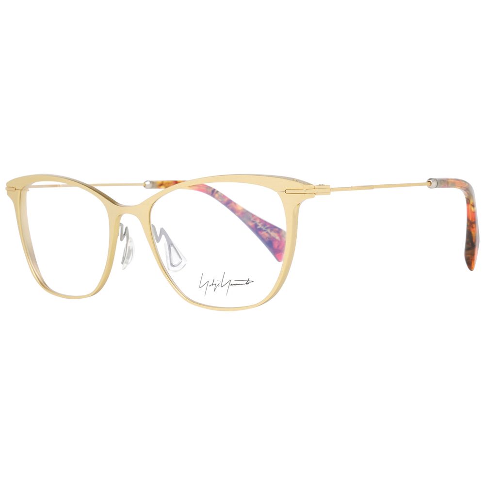 Yohji Yamamoto Gold Metal Glasses Women's (Frames)