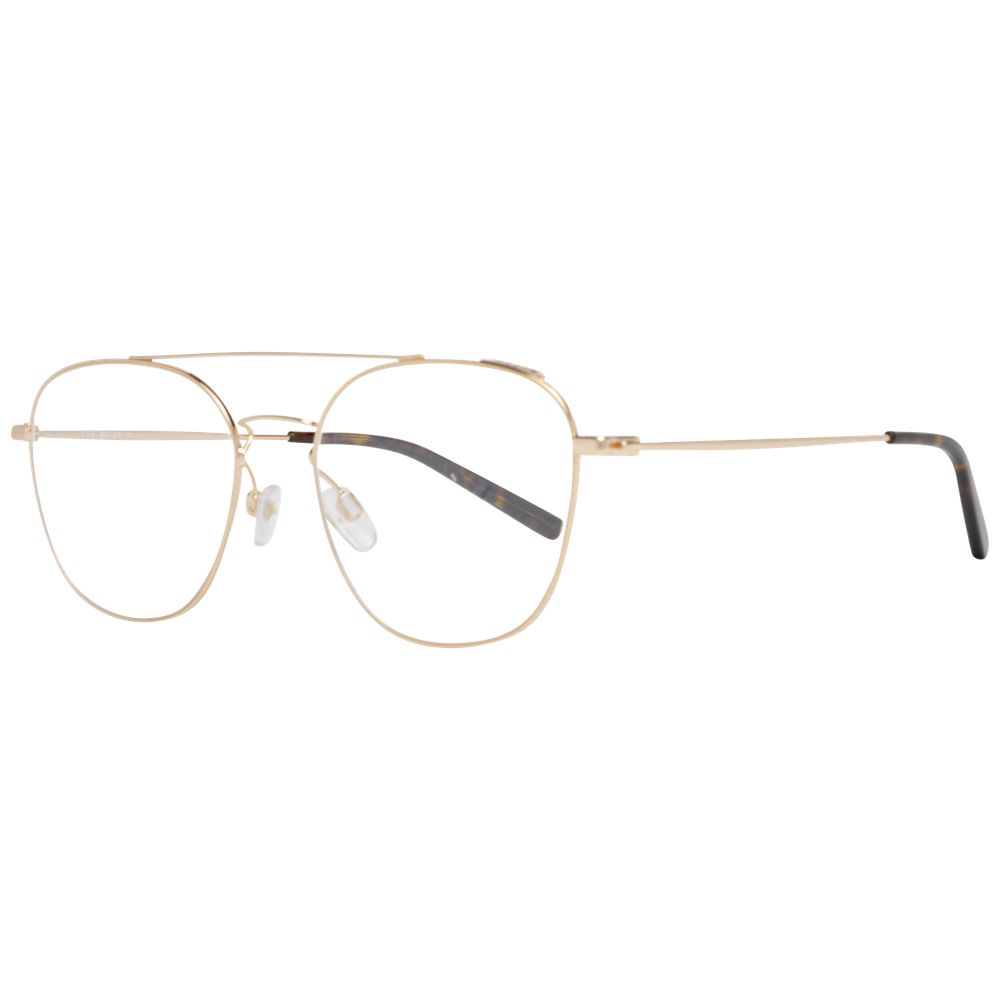 Bally Gold Metal & Plastic Glasses Men's (Frames)