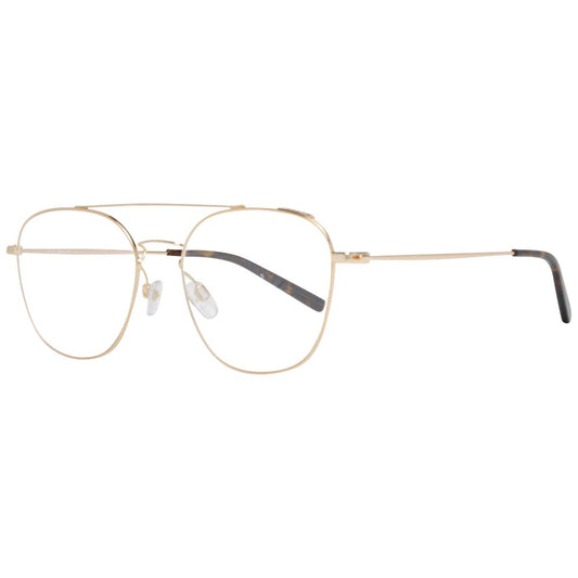 Bally Gold Metal & Plastic Glasses Men's (Frames)