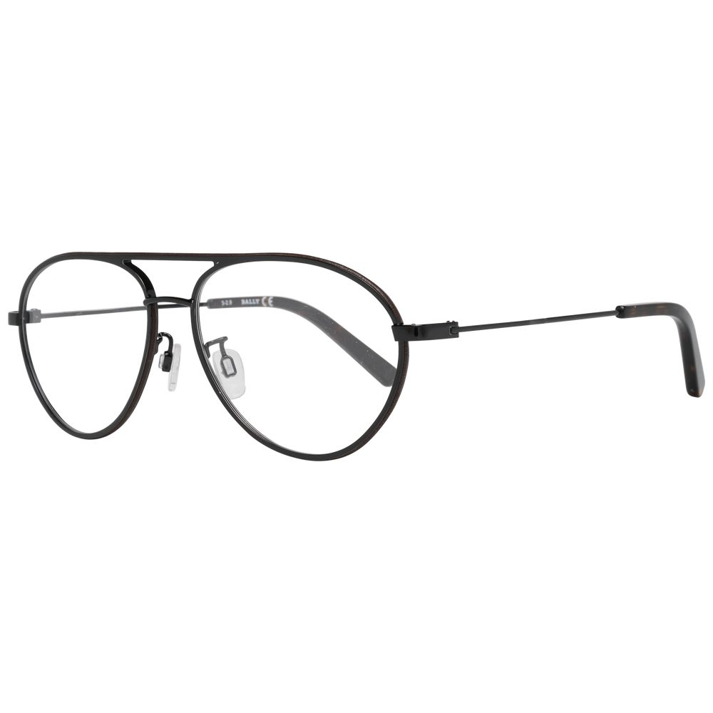 Bally Black Metal & Plastic Glasses Men's (Frames)