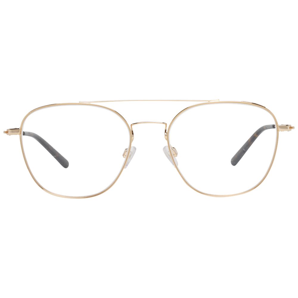 Bally Gold Metal & Plastic Glasses Men's (Frames)