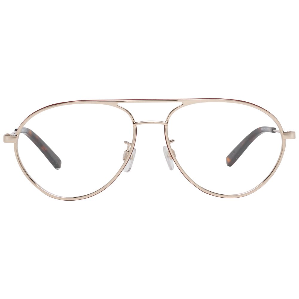 Bally Rose Gold Metal & Plastic Glasses Men's (Frames)