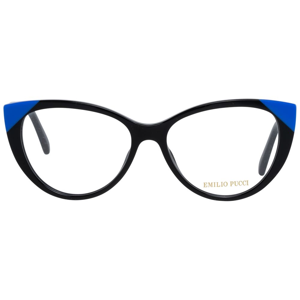 Emilio Pucci Black Plastic Glasses Women's (Frames)