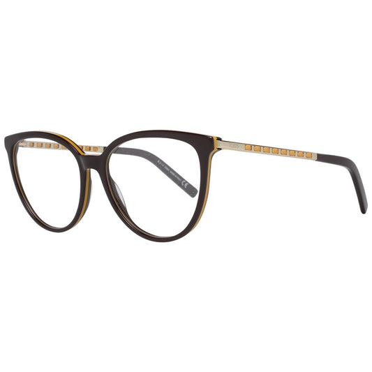 Tod's Brown Metal & Plastic Glasses Women's (Frames)