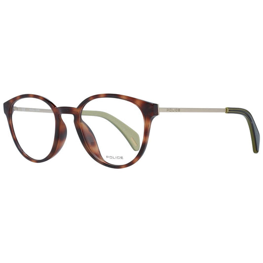 Police Brown Metal & Plastic Glasses Women's (Frames)