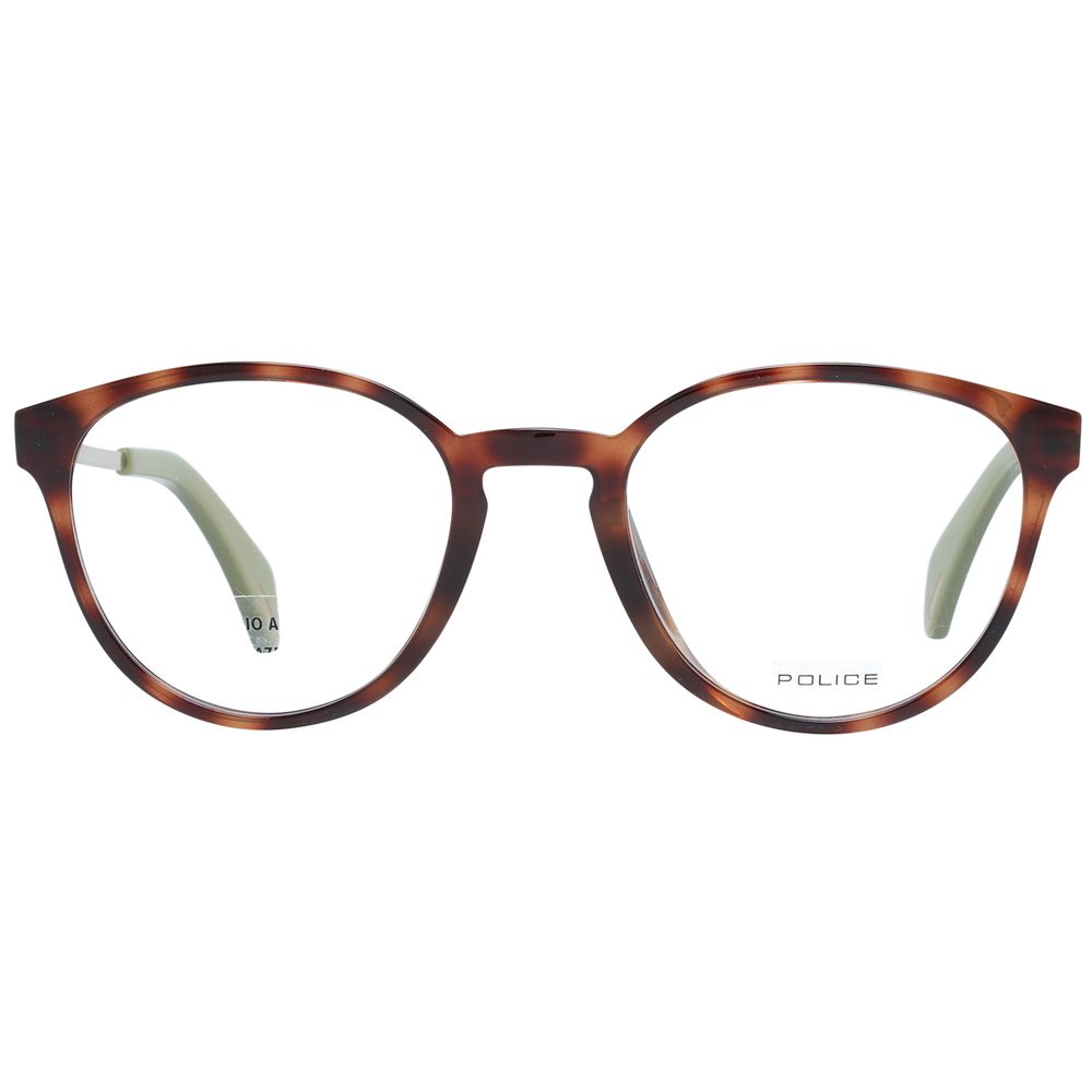 Police Brown Metal & Plastic Glasses Women's (Frames)