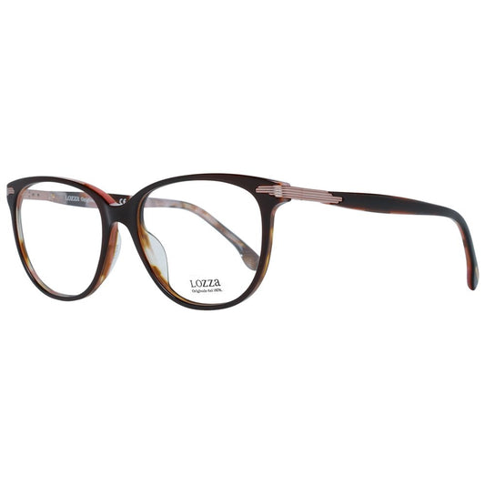 Lozza Brown Plastic Glasses Women's (Frames)