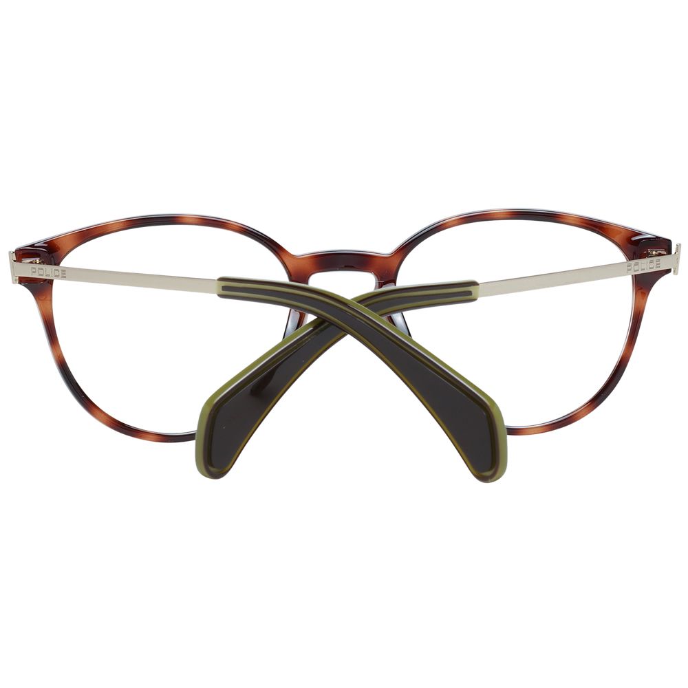 Police Brown Metal & Plastic Glasses Women's (Frames)