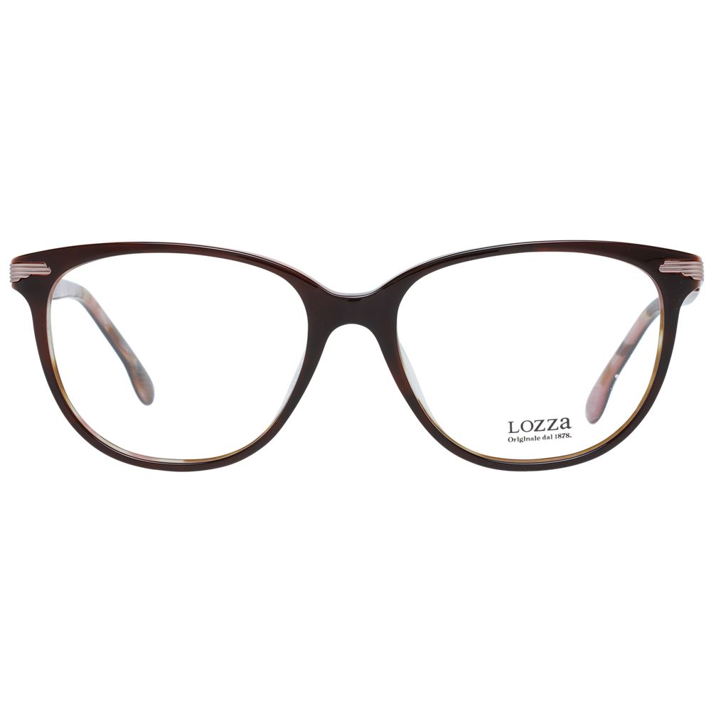 Lozza Brown Plastic Glasses Women's (Frames)