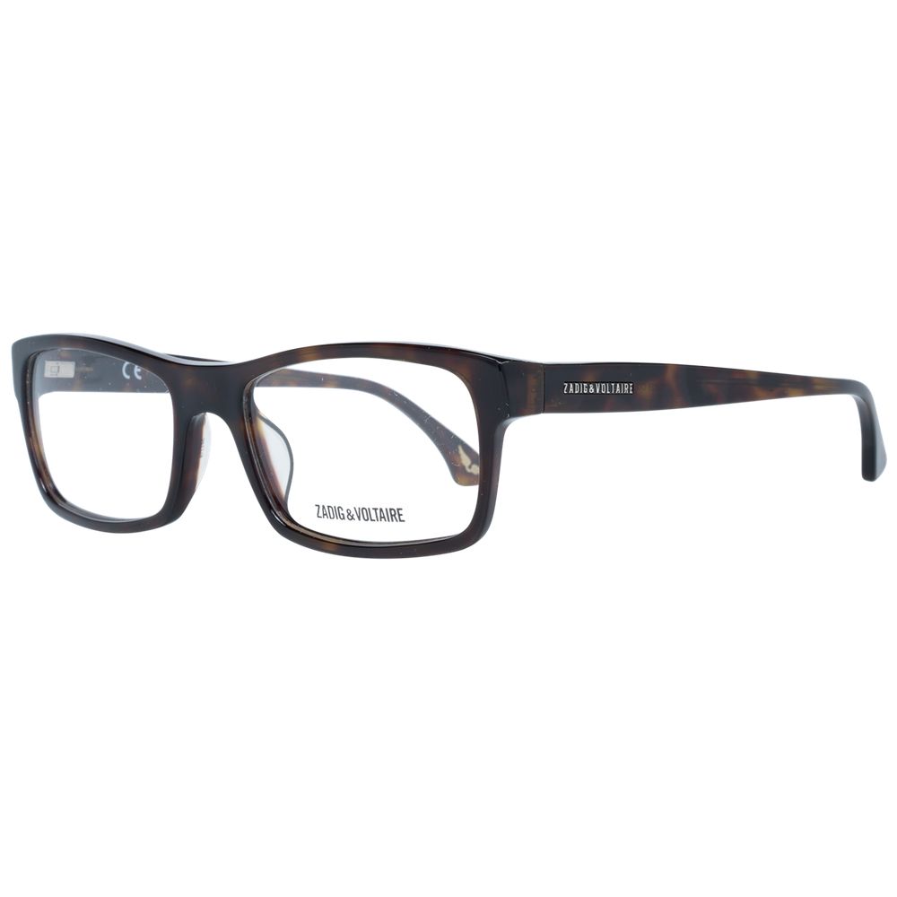 Zadig & Voltaire Brown Plastic Glasses Men's (Frames)