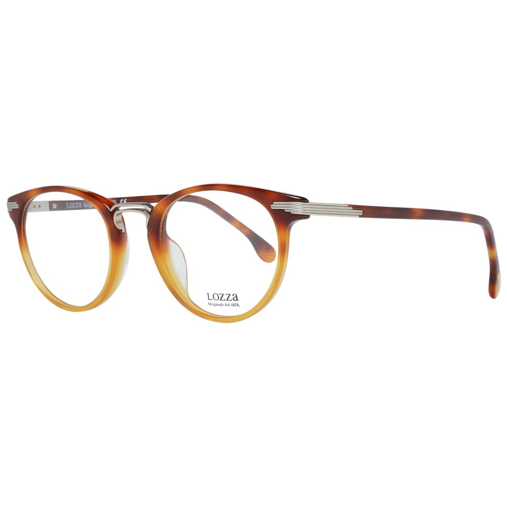 Lozza Brown Metal & Plastic Glasses  (Frames)
