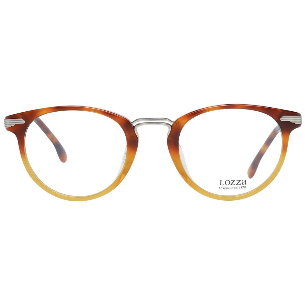 Lozza Brown Metal & Plastic Glasses  (Frames)