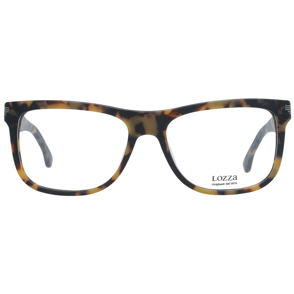 Lozza Brown Plastic Glasses Men's (Frames)