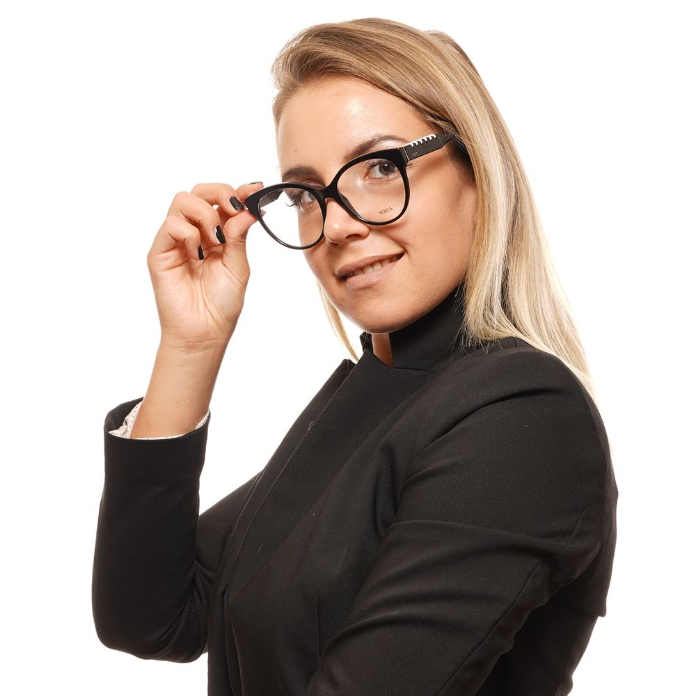 Tod's Black Plastic Glasses Women's (Frames)