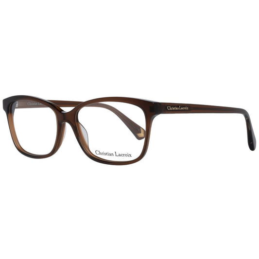 Christian Lacroix Brown Plastic Glasses Women's (Frames)
