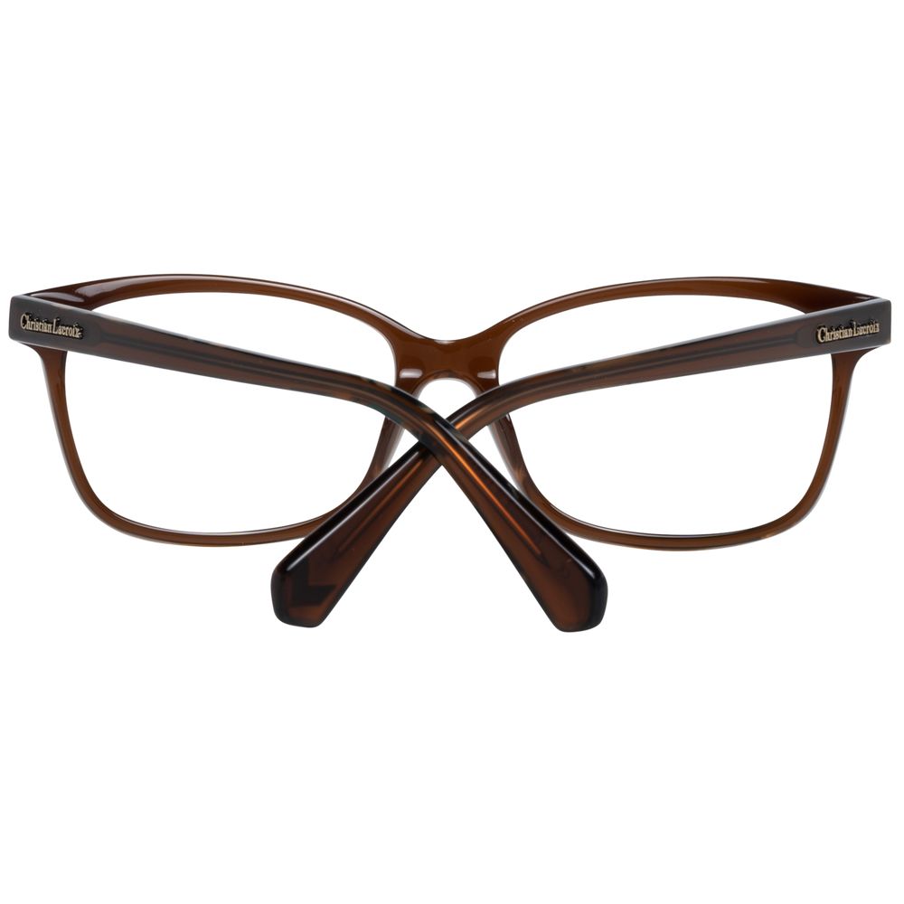 Christian Lacroix Brown Plastic Glasses Women's (Frames)