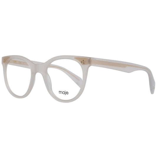 Maje White Plastic Glasses Women's (Frames)