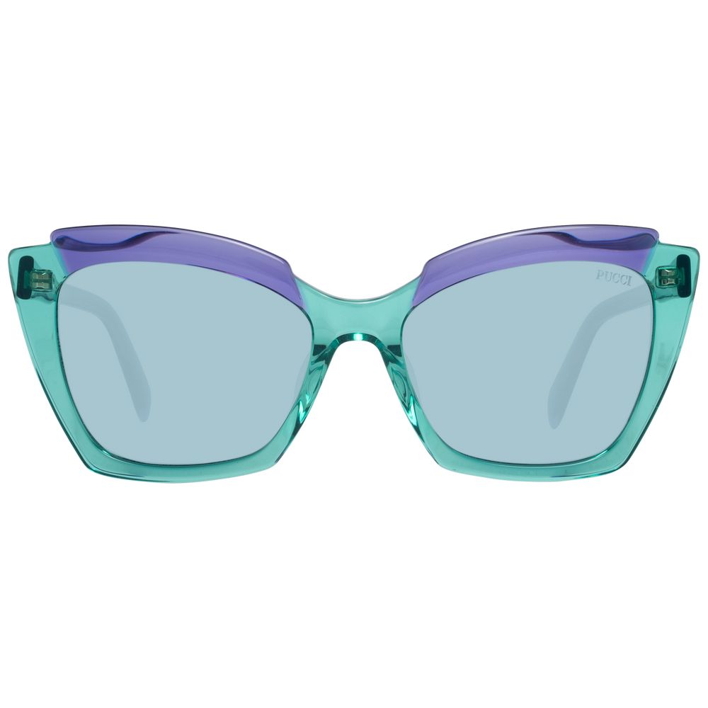 Emilio Pucci Bicolor Plastic Women's Sunglasses