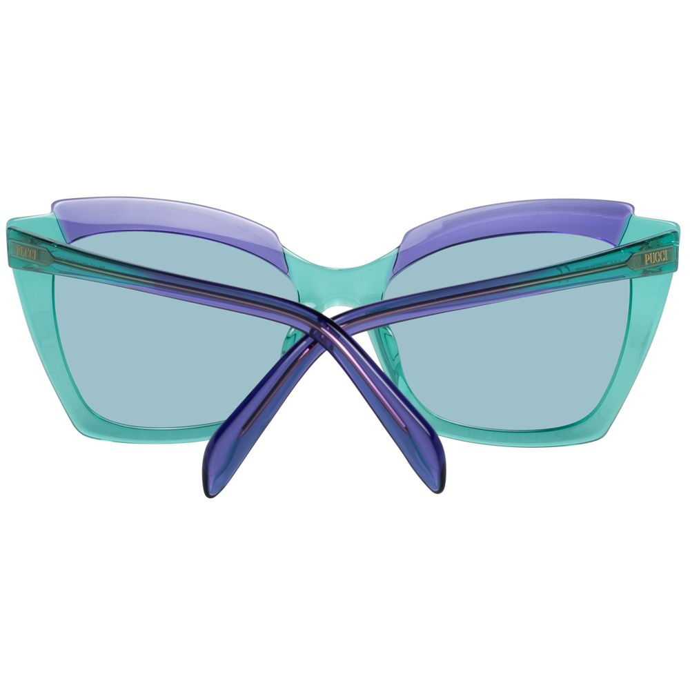 Emilio Pucci Bicolor Plastic Women's Sunglasses