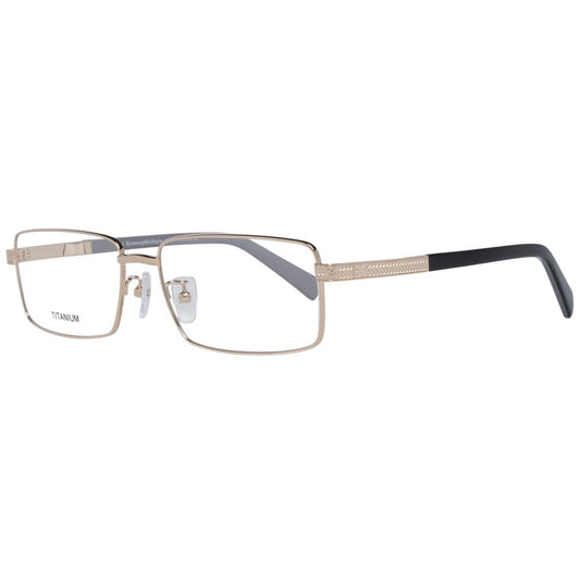 Ermenegildo Zegna Gold Titanium Glasses Men's (Frames)