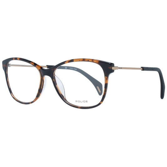 Police Brown Plastic Glasses Women's (Frames)