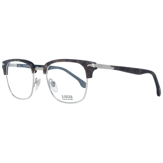 Lozza Brown Metal & Plastic Glasses  (Frames)