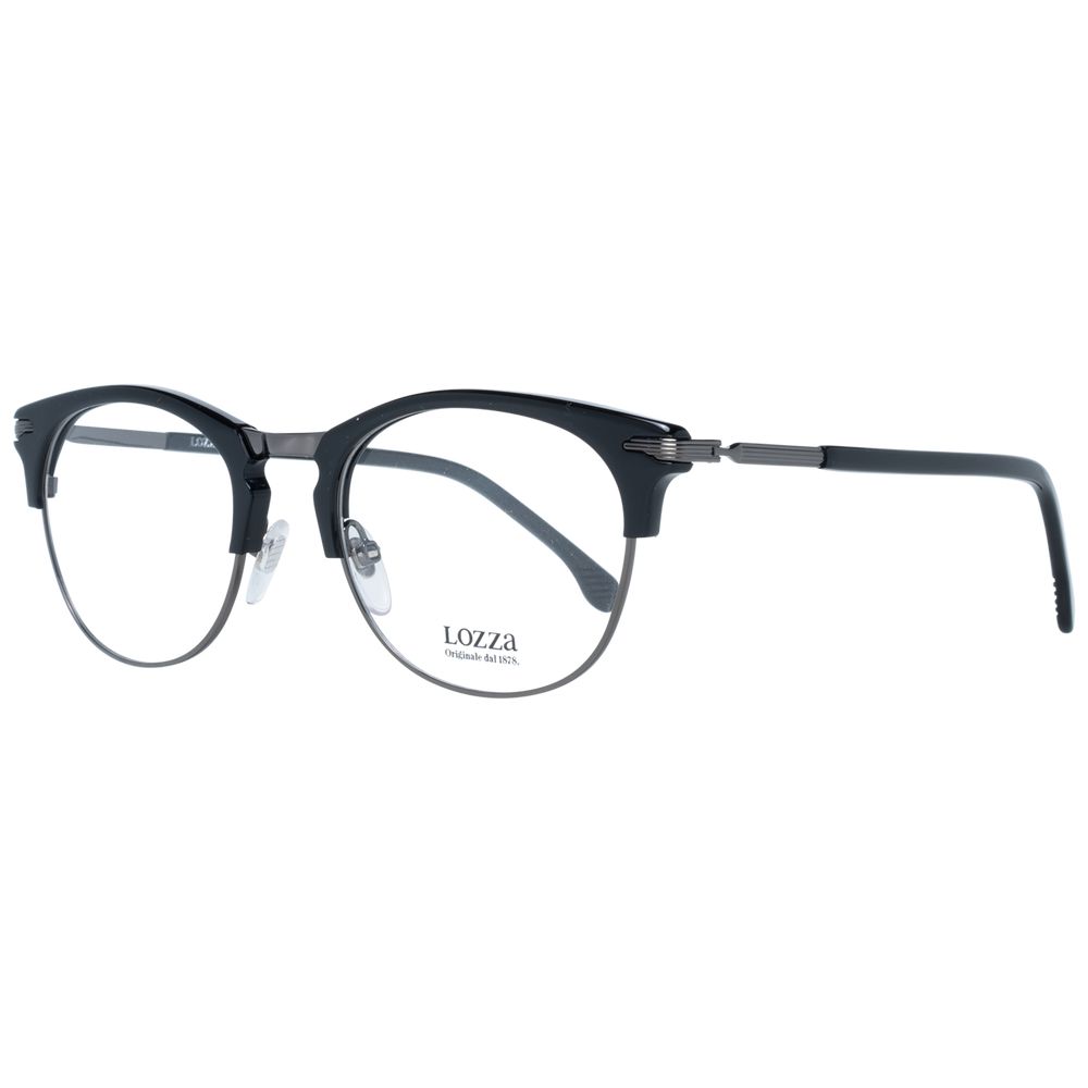 Lozza Black Metal & Plastic Glasses  (Frames)