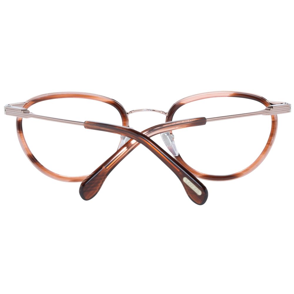 Lozza Brown Metal & Plastic Glasses Women's (Frames)