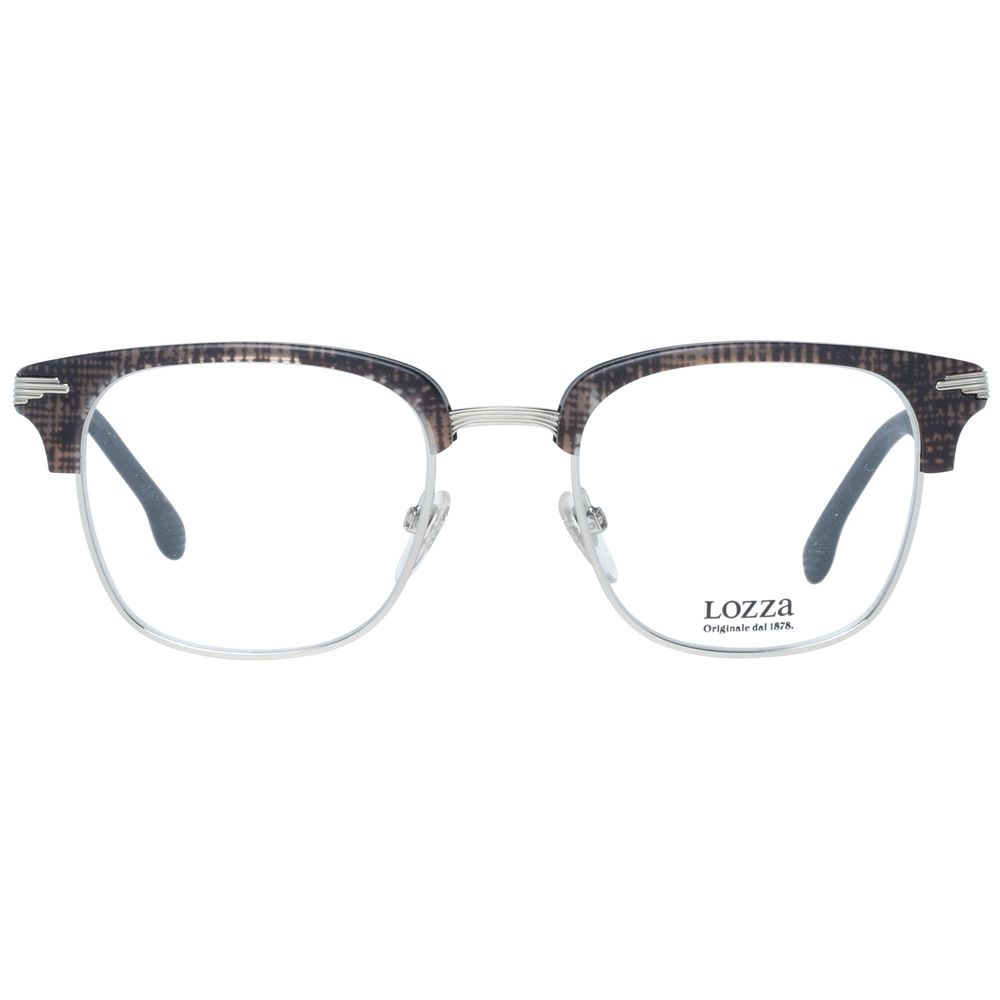 Lozza Brown Metal & Plastic Glasses  (Frames)