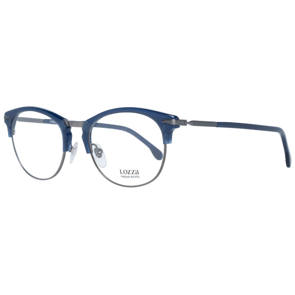Lozza Blue Metal & Plastic Glasses  (Frames)