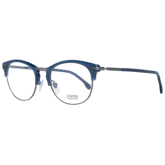 Lozza Blue Metal & Plastic Glasses  (Frames)