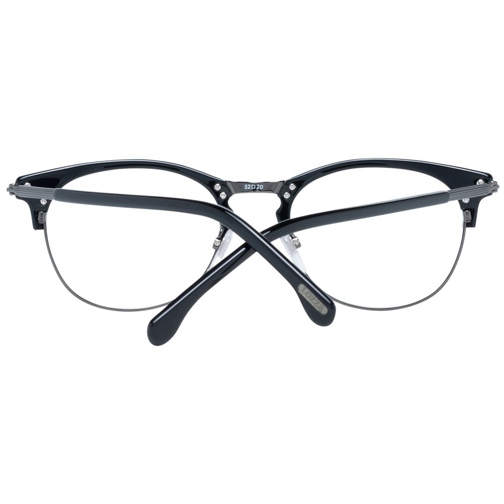 Lozza Black Metal & Plastic Glasses  (Frames)