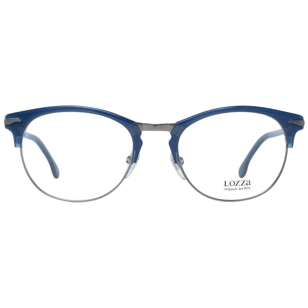 Lozza Blue Metal & Plastic Glasses  (Frames)