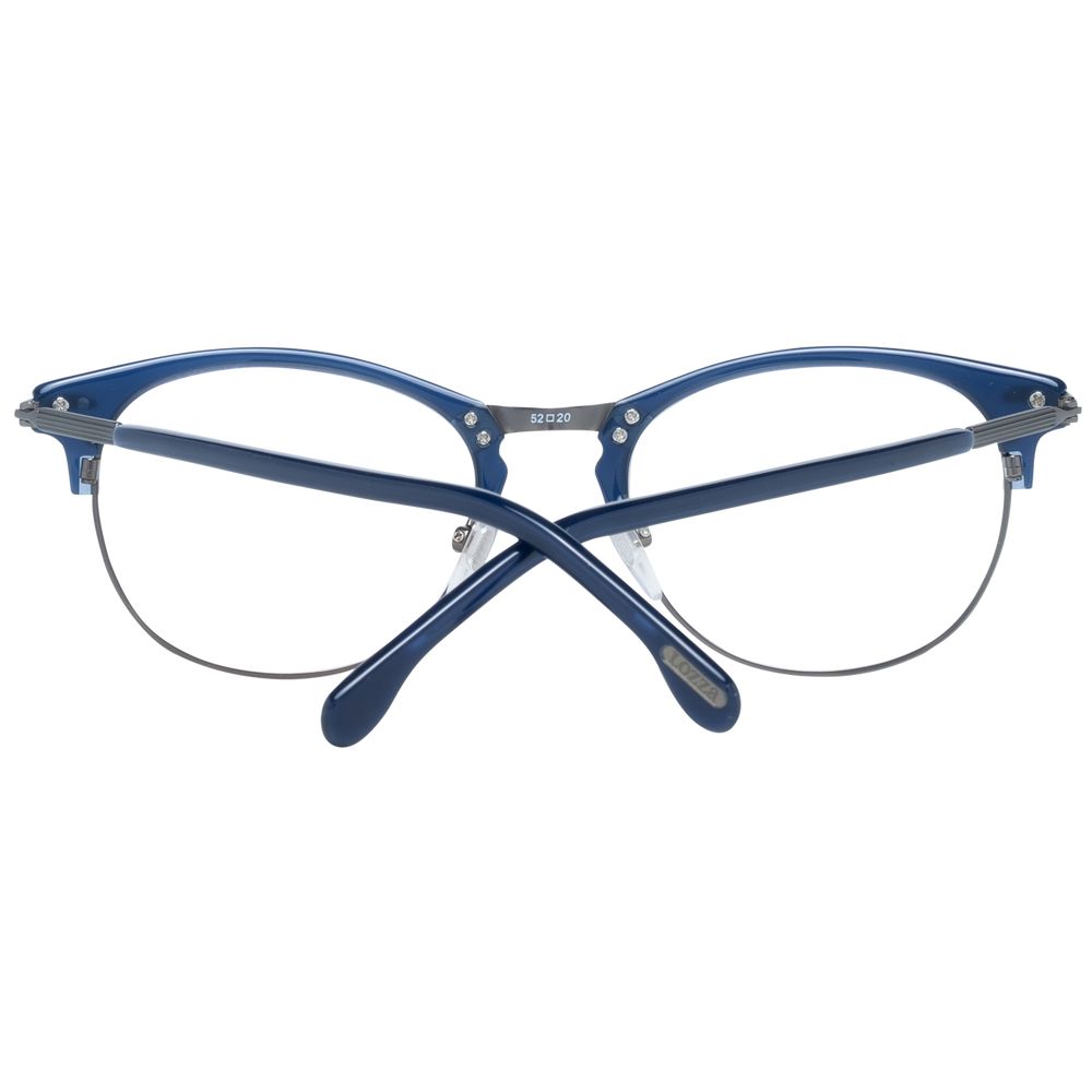 Lozza Blue Metal & Plastic Glasses  (Frames)