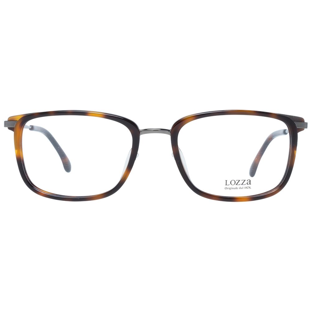 Lozza Brown Plastic Glasses Men's (Frames)