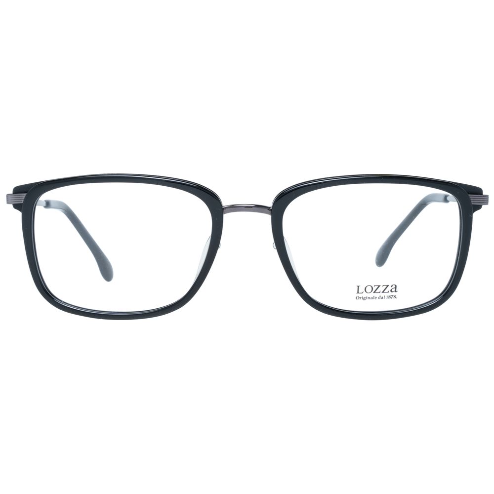 Lozza Black Plastic Glasses Men's (Frames)