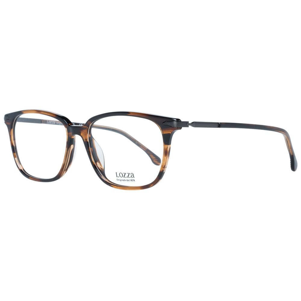 Lozza Brown Plastic Glasses Men's (Frames)