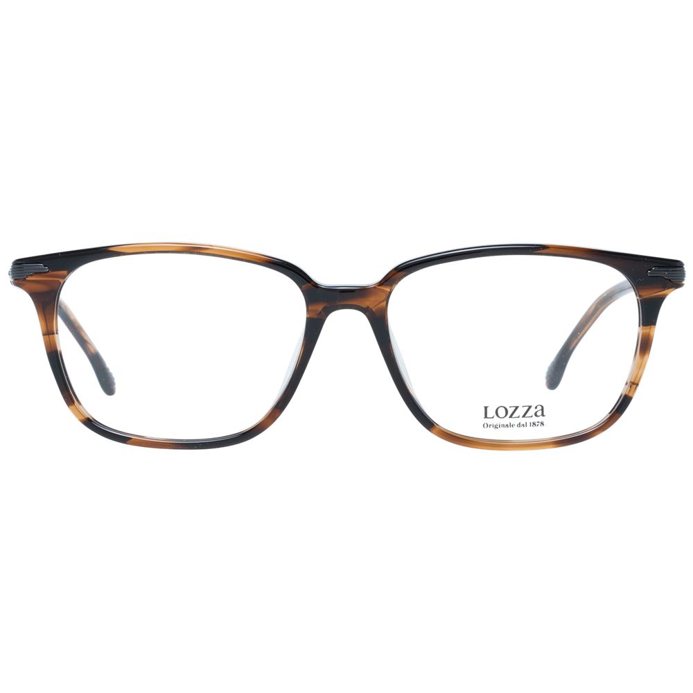 Lozza Brown Plastic Glasses Men's (Frames)