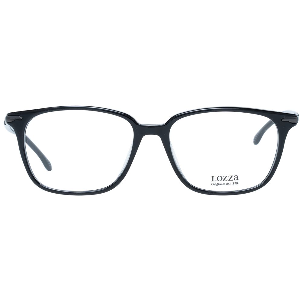 Lozza Black Plastic Glasses Men's (Frames)