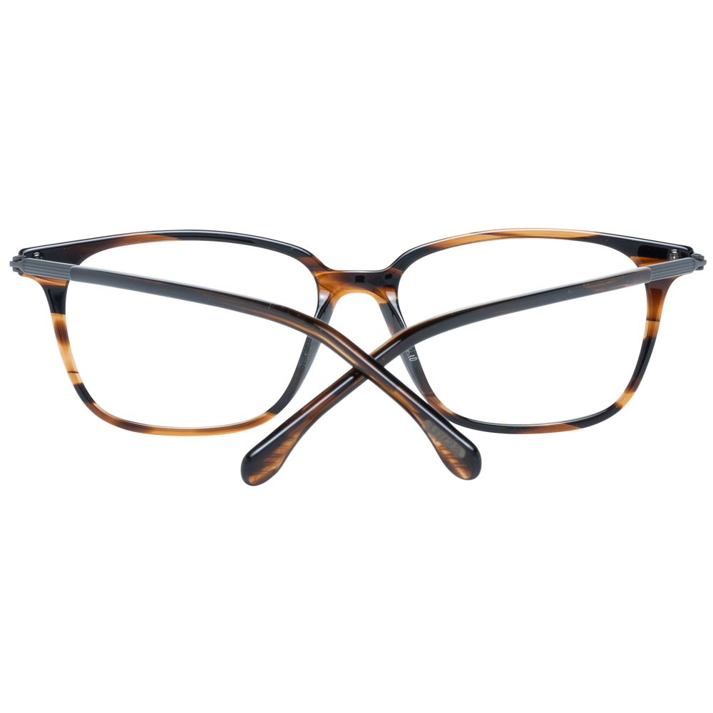 Lozza Brown Plastic Glasses Men's (Frames)