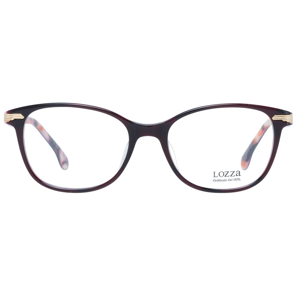 Lozza Burgundy Plastic Glasses Women's (Frames)