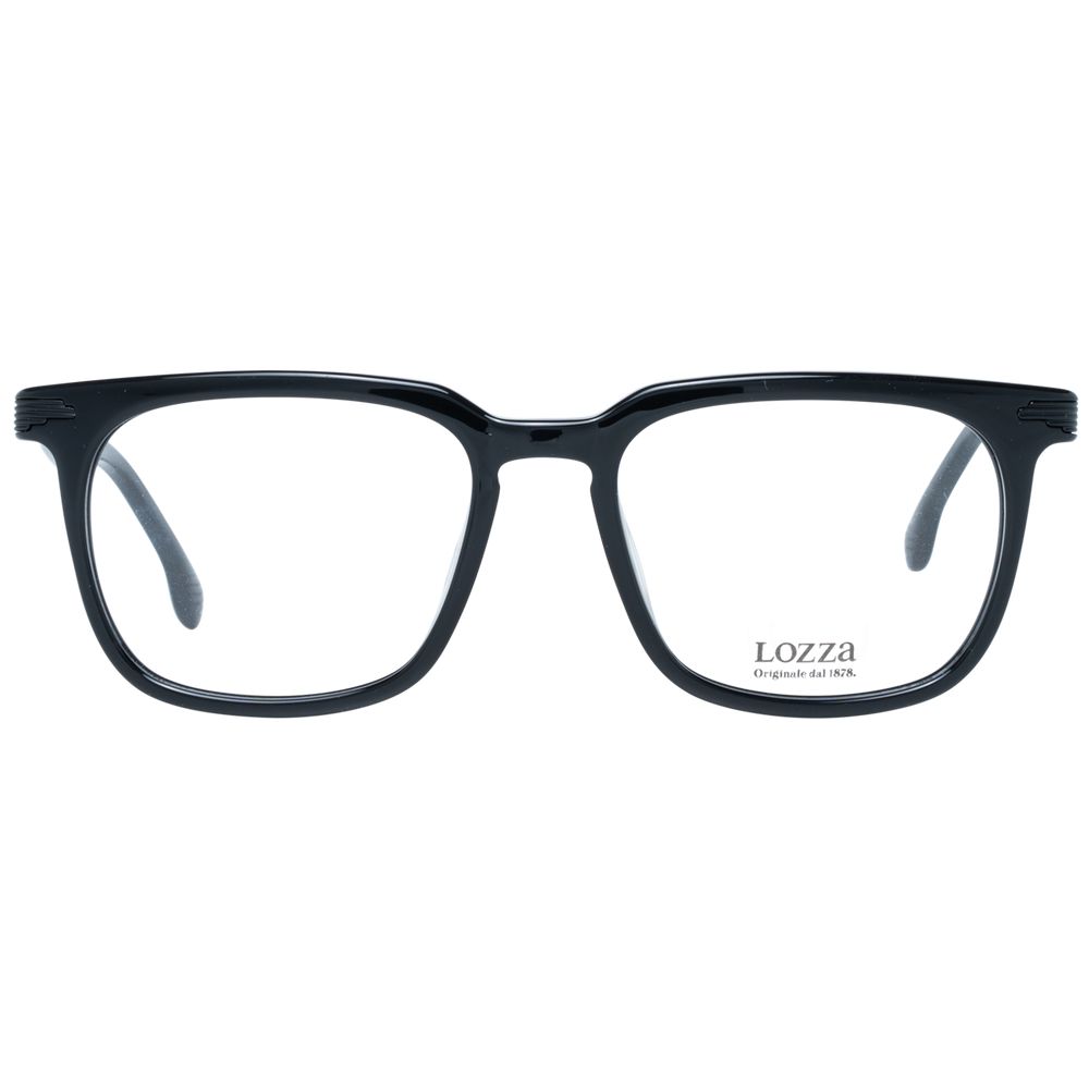 Lozza Black Plastic Glasses Men's (Frames)