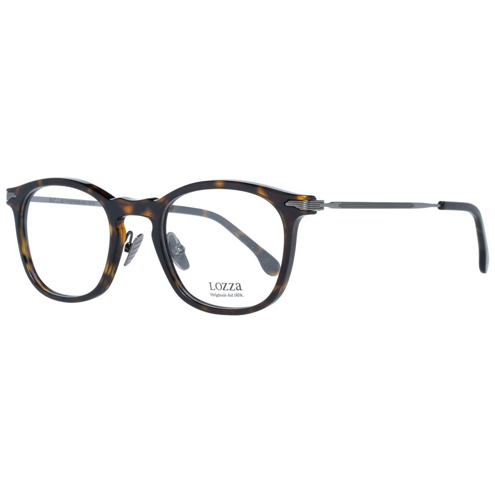 Lozza Brown Plastic Glasses Men's (Frames)