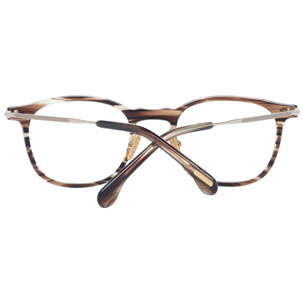 Lozza Brown Plastic Glasses Men's (Frames)
