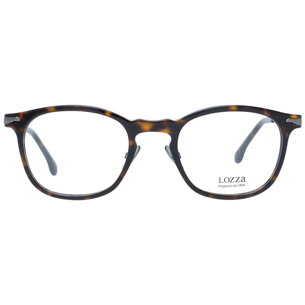 Lozza Brown Plastic Glasses Men's (Frames)