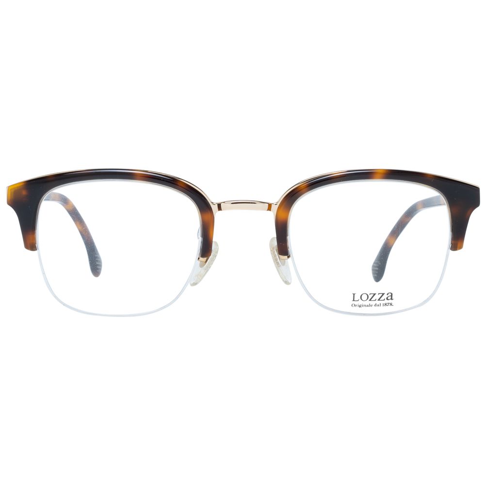 Lozza Brown Metal & Plastic Glasses  (Frames)